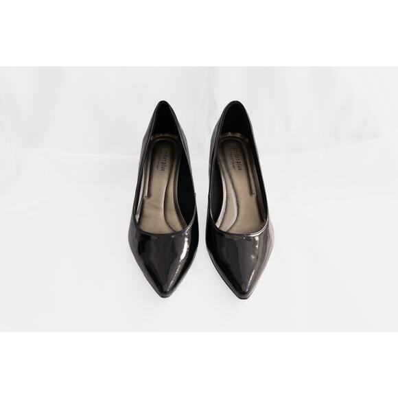 Women's Prediction's Comfort Plus Black Faux Patent Size 8 - Picture 1 of 4
